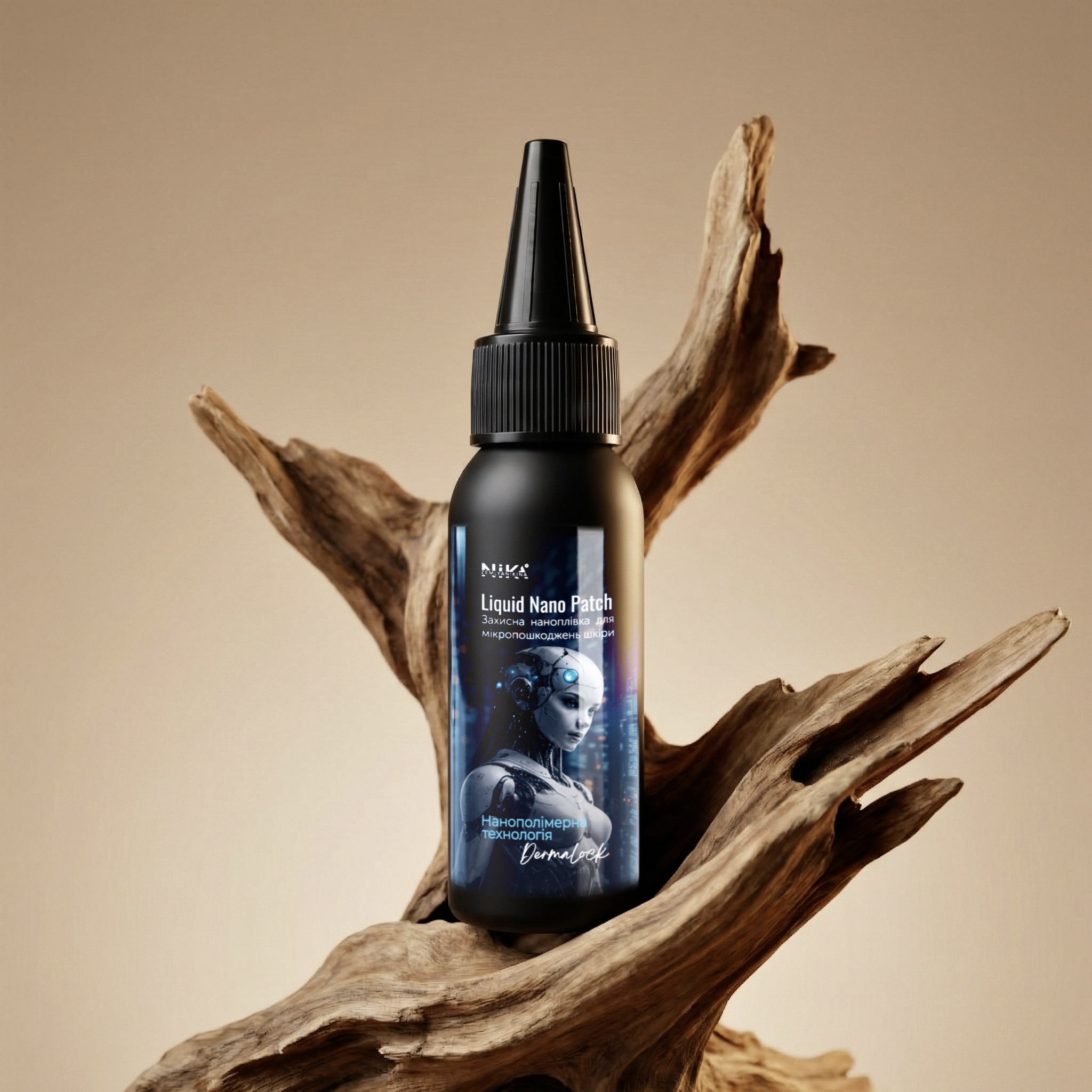Рідкий дермальний протектор Нано Патч DermaLock Liguid Nano Patch Nika Zemlyanikina