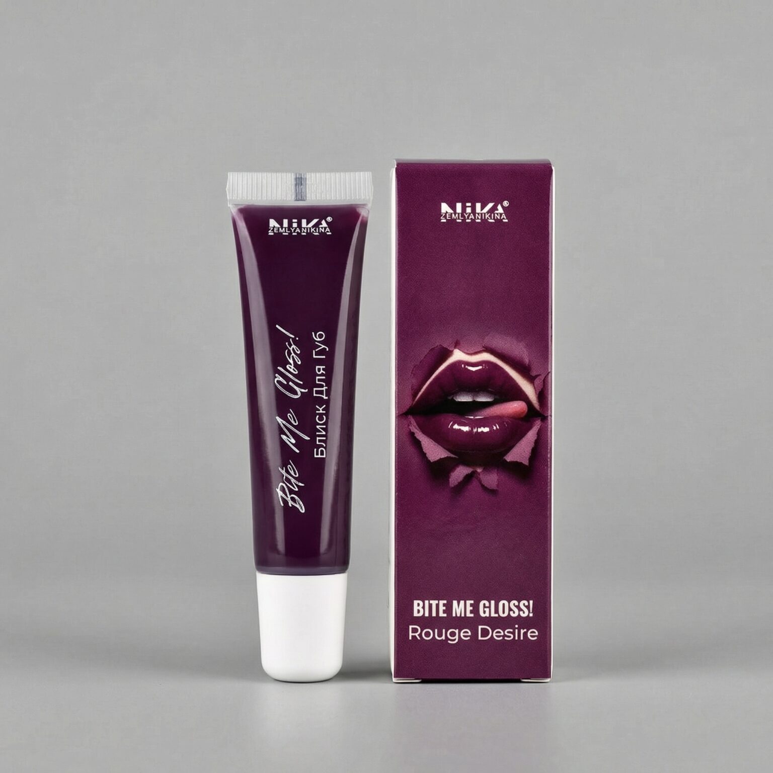 Блиск для губ Rouge Desire Nika Zemlyanikina, 14 г