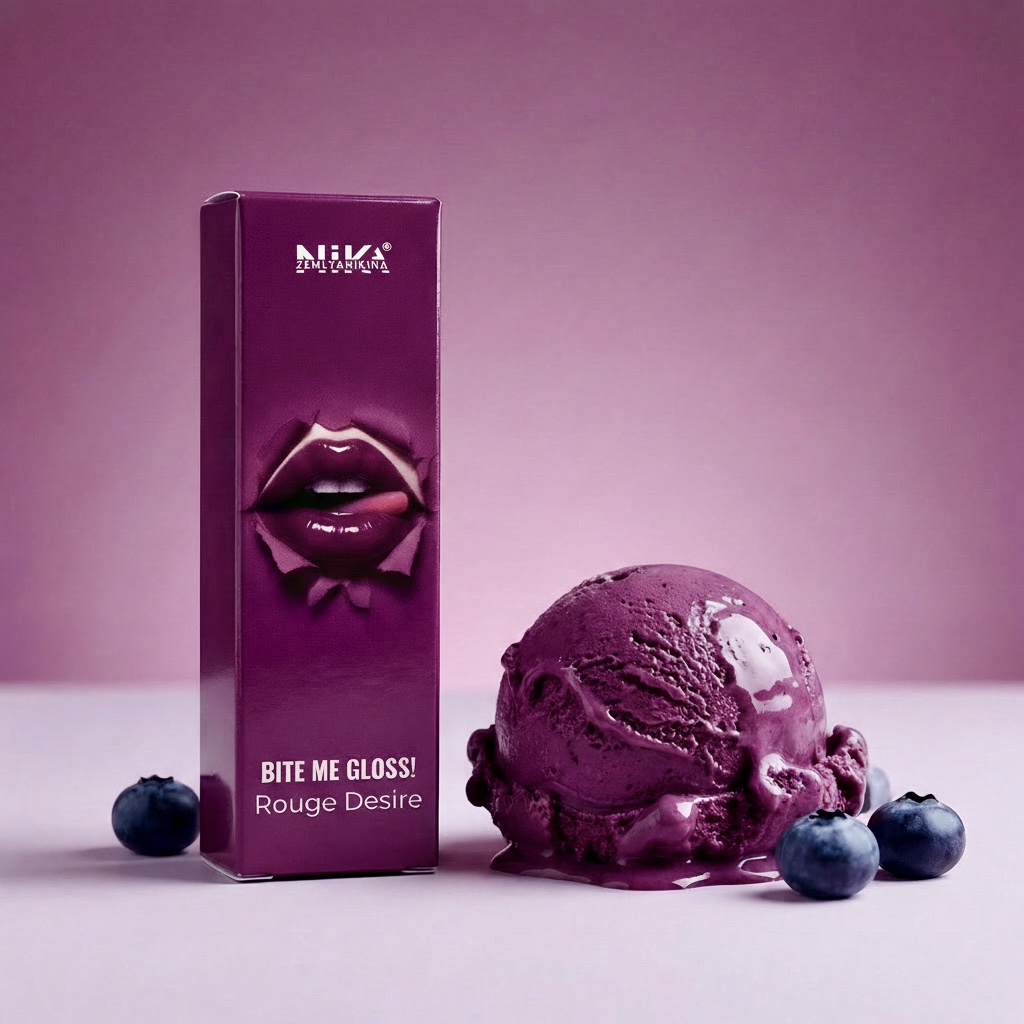 Блиск для губ Rouge Desire Nika Zemlyanikina, 14 г