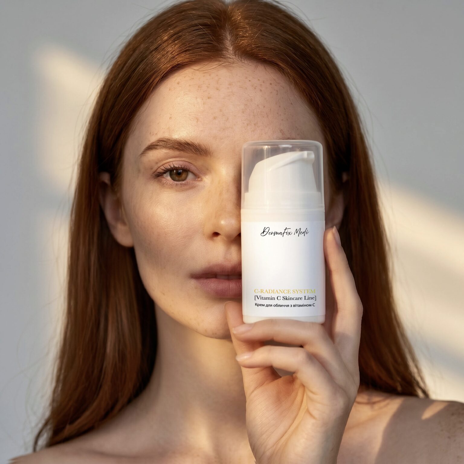 Крем для обличчя з вітаміном C DermaFix Medi, 50 мл