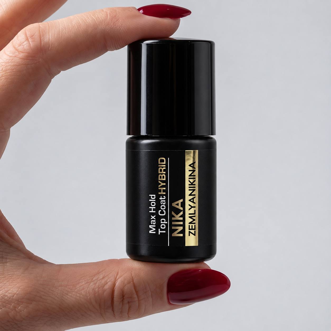 Топ – гібрид для лаку Max Hold Top Coat Hybrid Nika Zemlyanikina, 10 мл